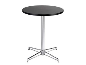 Cafébord-svart,-60cm-ø